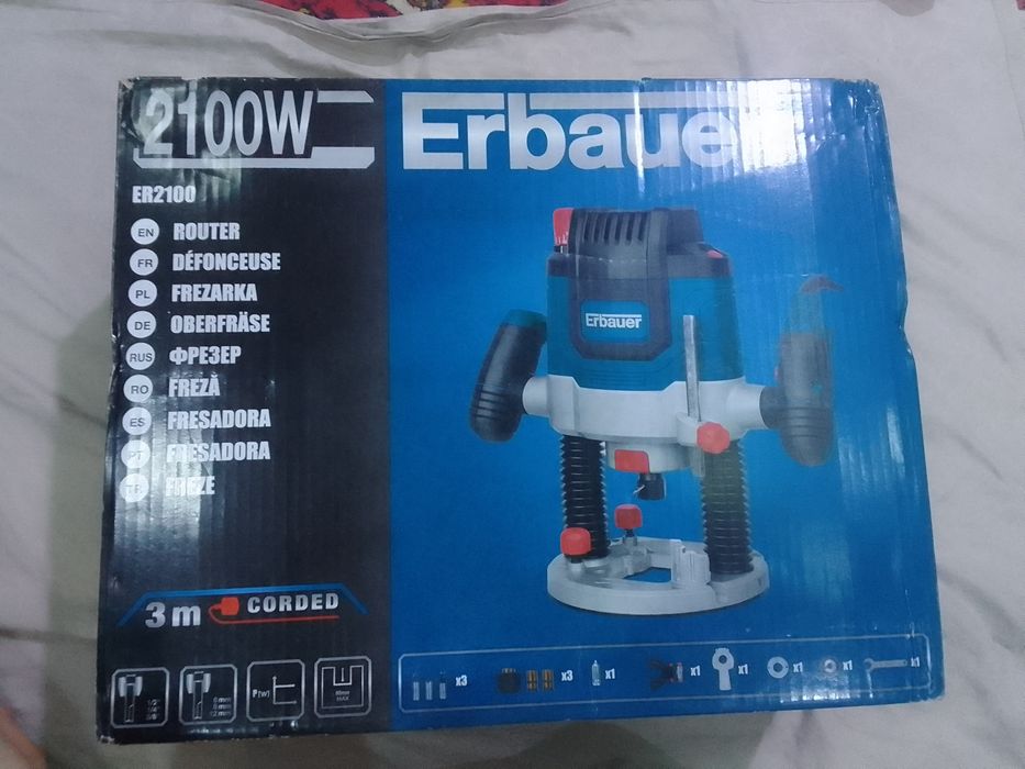 Erbauer 2100w  фрезер сетевой