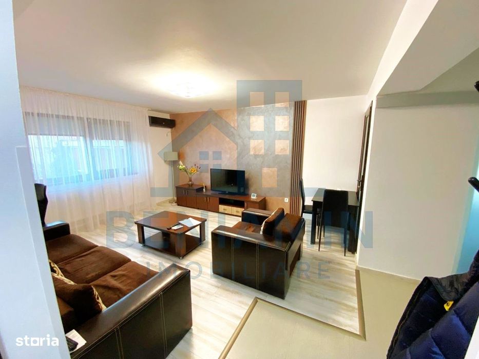 Doua camere-1 Mai Bulevard-Pet Friendly-Etaj 2-CT-Mobilat-Utilat