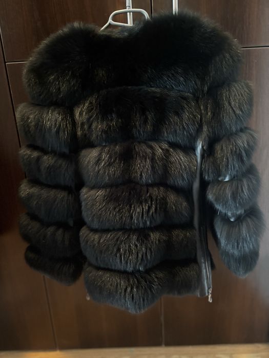Geaca de blana bugatti leather and fur