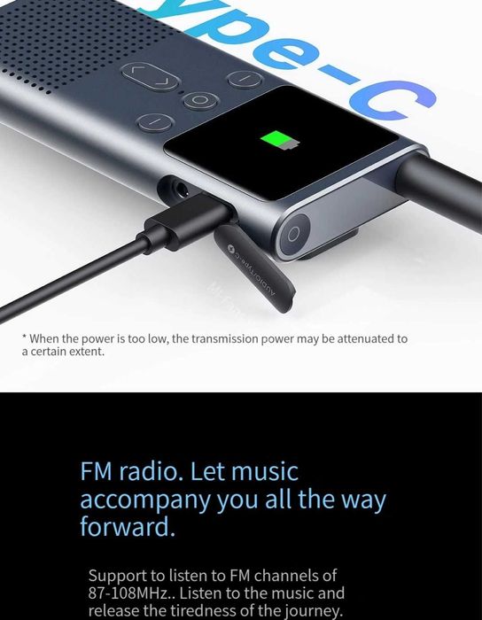 Рация Xiaomi Walkie-Talkie 2S 4W до 120 часов и GPS. Есть доставка