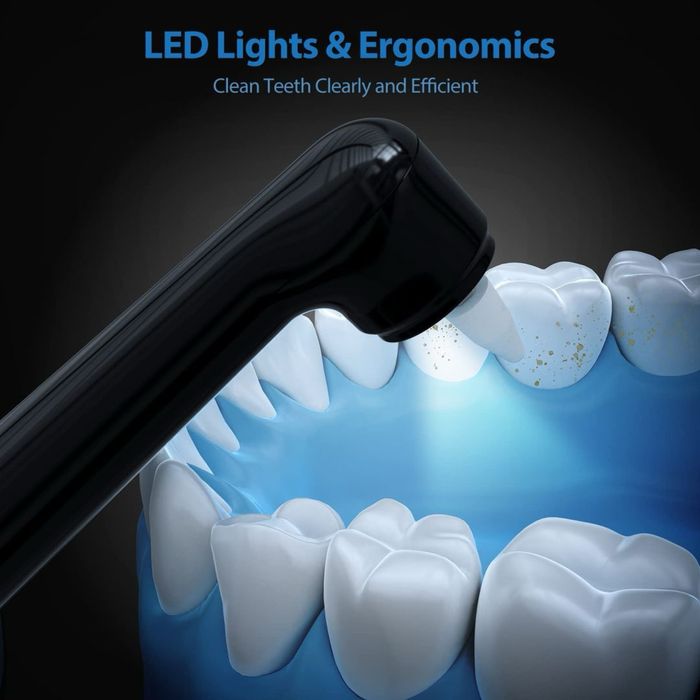 Kit electric albire și lustruire dinți ZoCCee, LED, 5 moduri