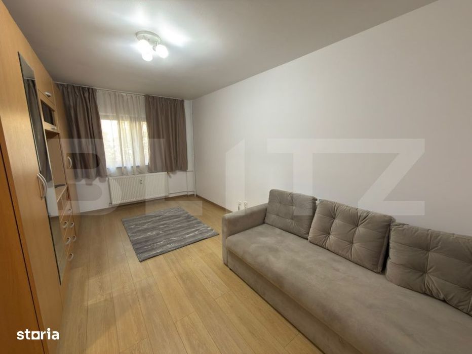 Garsoniera de inchiriat, 38 mp, zona Vest