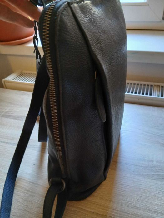 Rucsac piele nou bleumarin