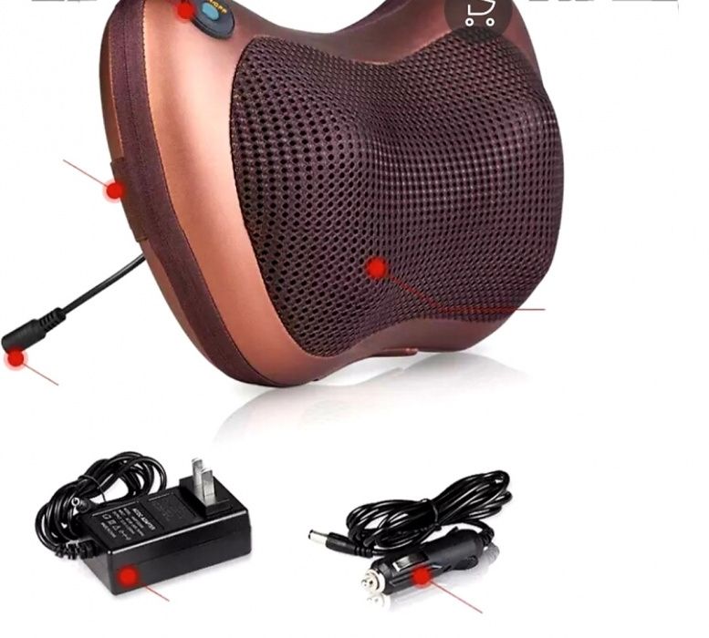 Доставка!Mассaжер шеи массажнaя подушкa Massaj yostiqchasi ms23