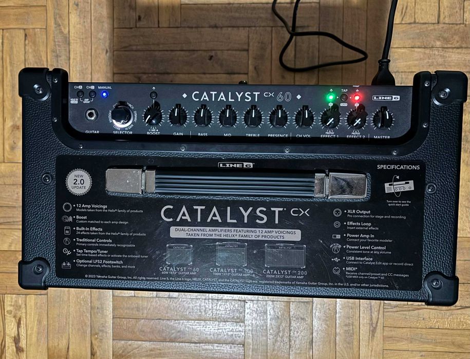 Line 6 Catalyst CX 60 – китарен усилвател, перфектно състояние