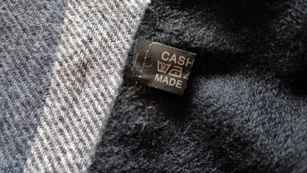 Голям шал 100% кашмир 150/150 см