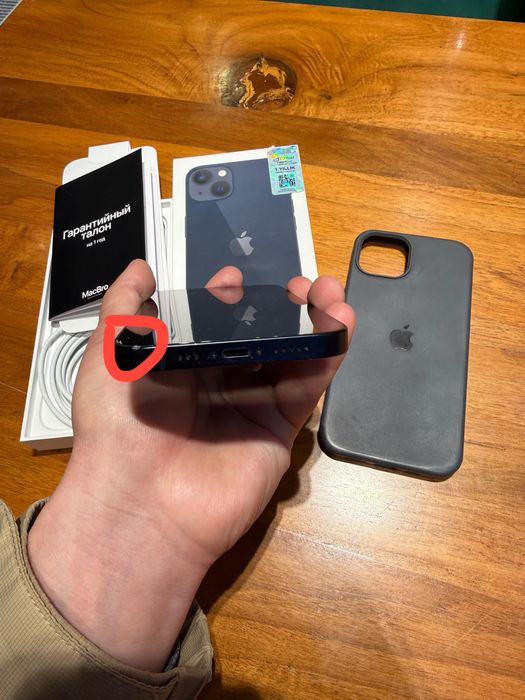 Iphone 13 RK/A 128 GB 100% Родной