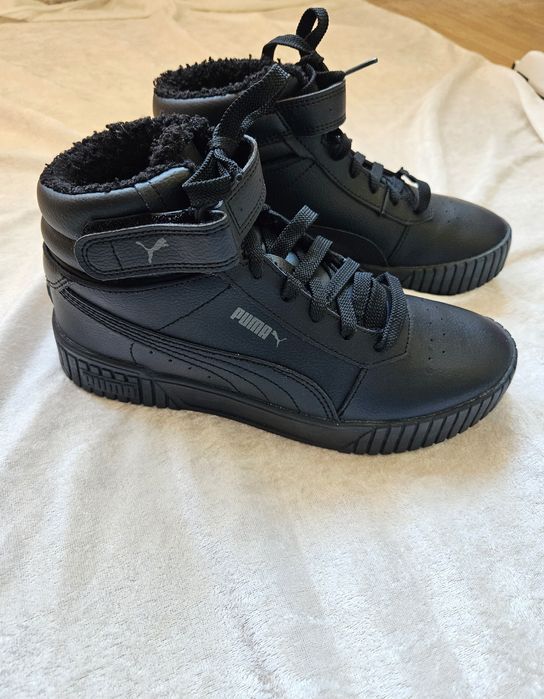 Puma Teniși Carina 2.0 Mid Winter pentru femei cu blanita