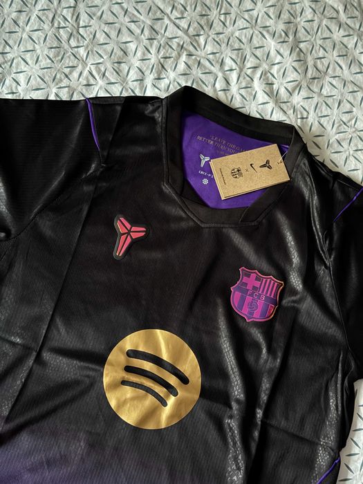 Tricou Barcelona away negru 2026-2027 la liga champions league