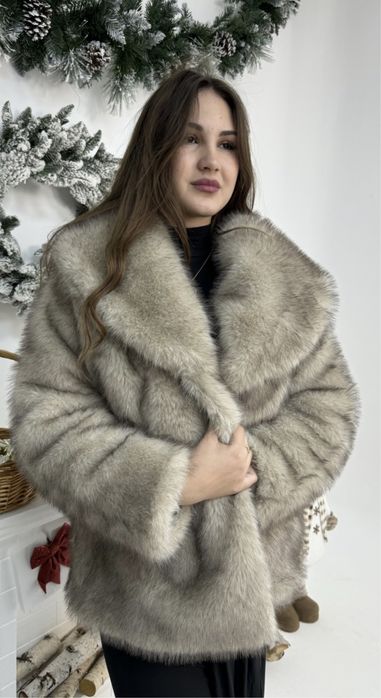 Продам эко-шубку б/у