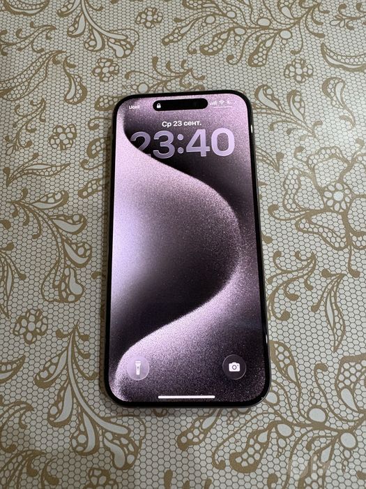 iPhone 15 pro 86%