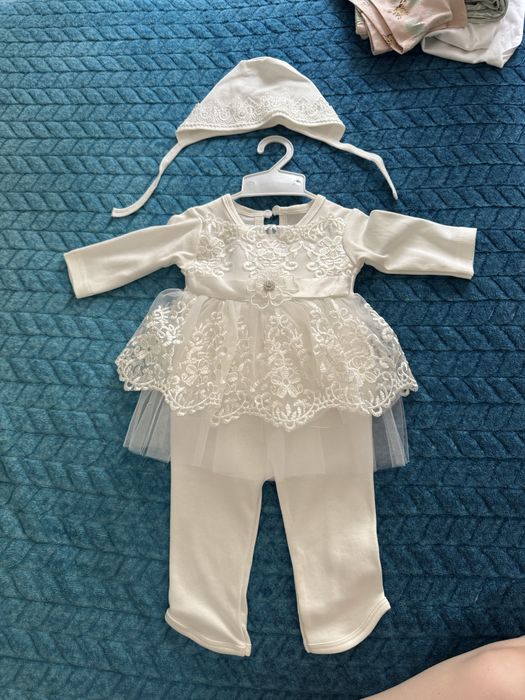 Детское платье со штанишками