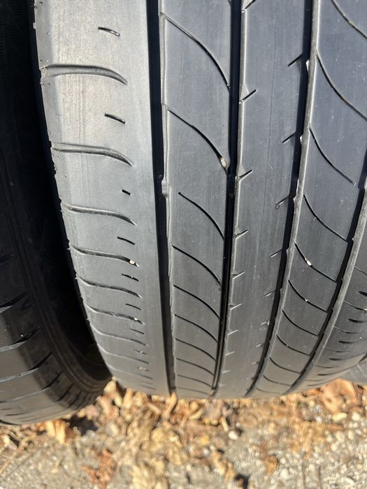 4 бр. летни гуми 235/55/20 Dunlop DOT 4021 2x6 mm 2x4 mm
