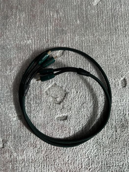 Cablu interconnect RCA audio AudioQuest Evergreen - 1m