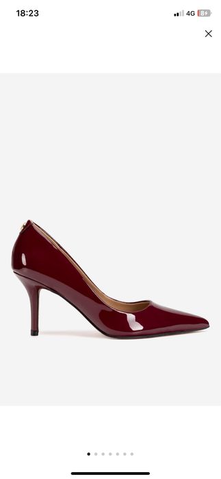 Елегантни обувки NINE WEST бордо