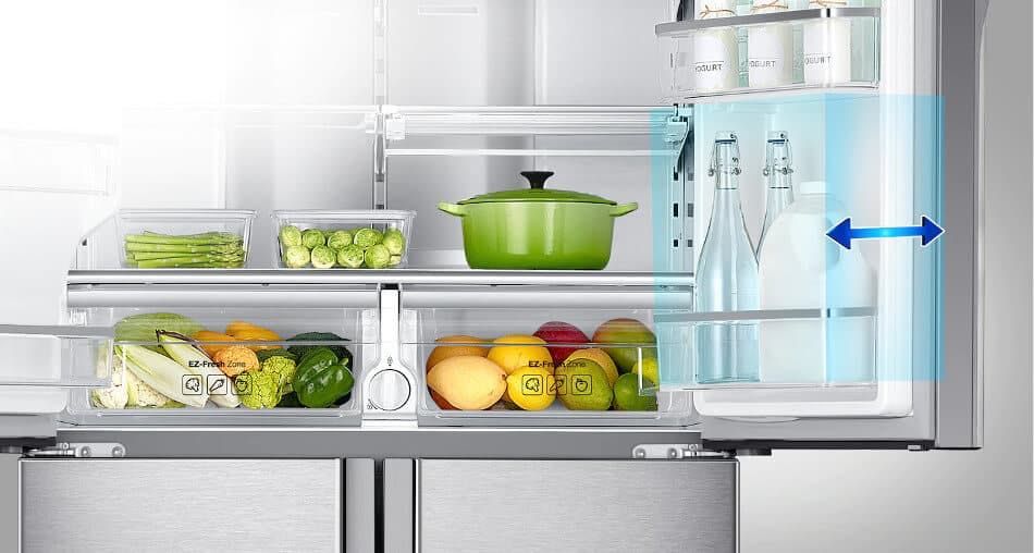 Side by Side Samsung RF56J9041SR/EO, No Frost