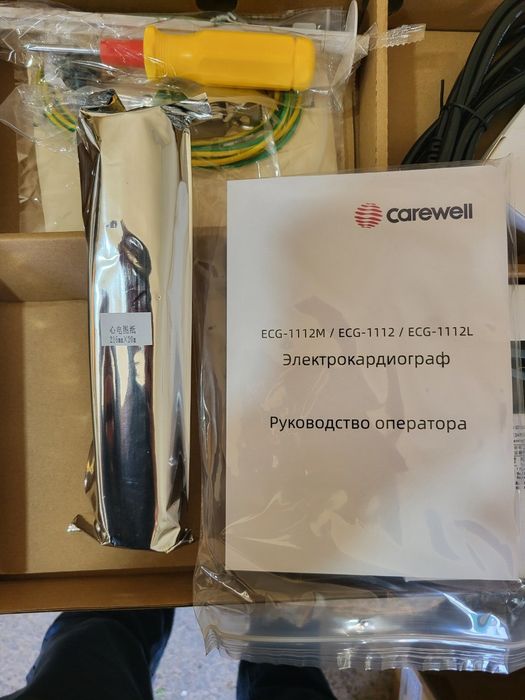 Электрокардиограф 12 канальный Carewell ECG 1112M