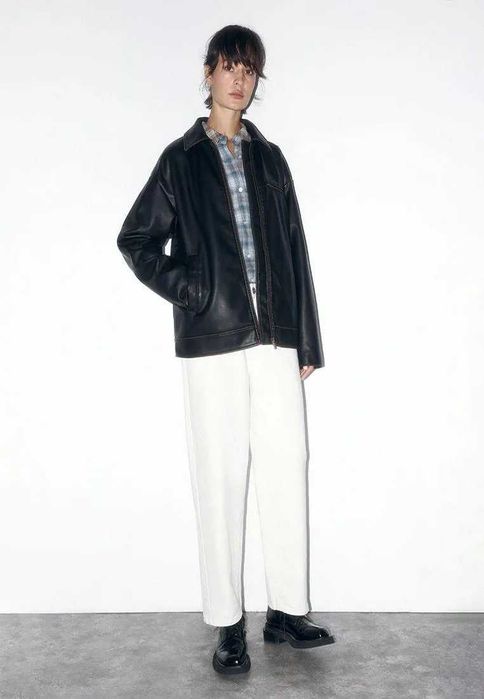 Куртка женская из ЭКОКОЖИ