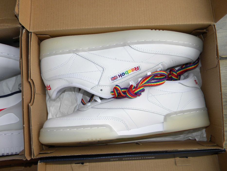 2бр. Чисто Нови Reebok Classic Маратонки от Естествена Кожа