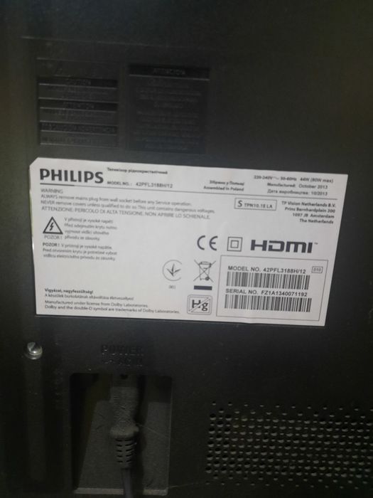 TV Philips impecabil