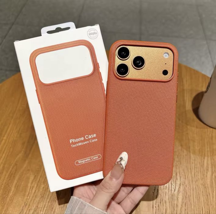 Iphone 16 PRO 16 PRO MAX 17 PRO 17 PRO MAX - Husa Magnetica Tech Woven Style