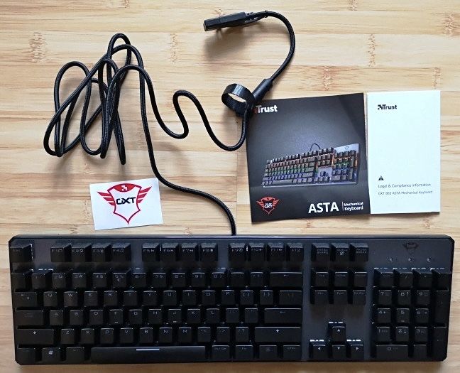 Tastatura gaming Trust GXT 865 Asta