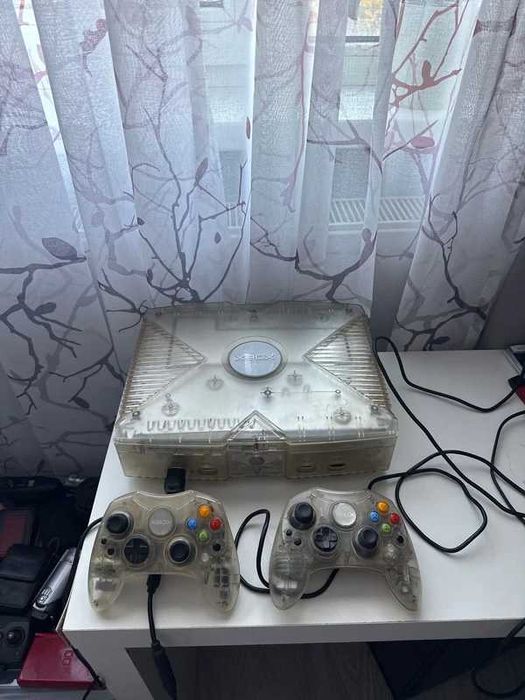 Consola Microsoft XBOX model Trasparent Classic