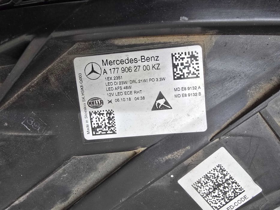 Оригинални фарове  Мерцедес А 177 Mercedes W177 A Full Led