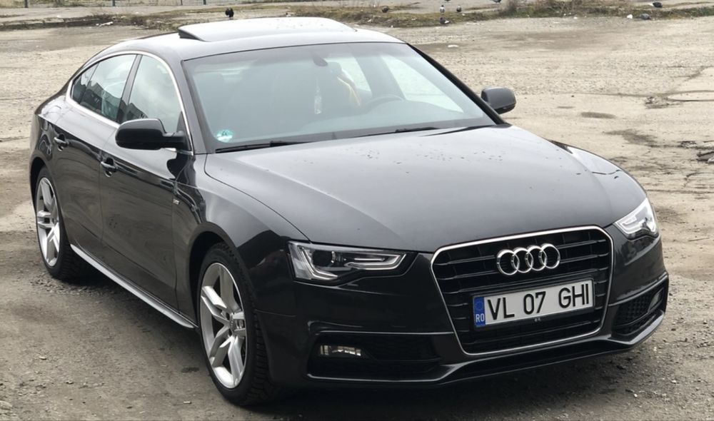 Audi a5, s line, trapă, 177hp, Impecabila