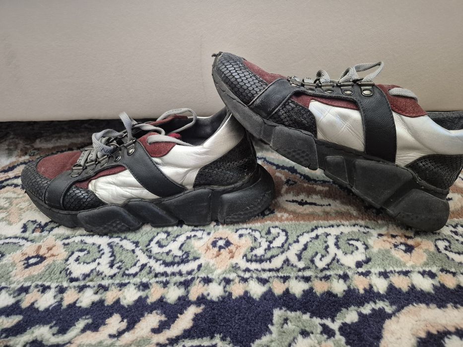 Galdini,36 естествена.кожа и велур