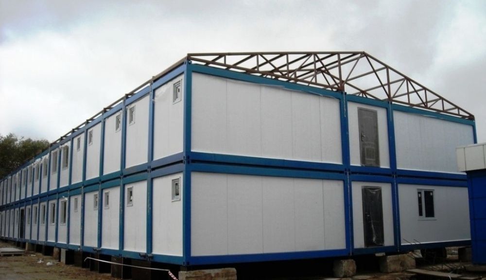 Кантейнер домик офис магазин жилые морских контейнеров