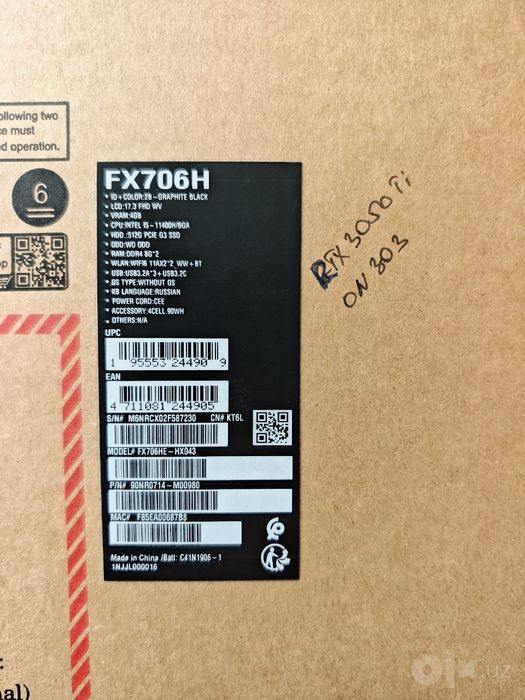 Tuf Gaming F17 Rtx 30/50 Ti
