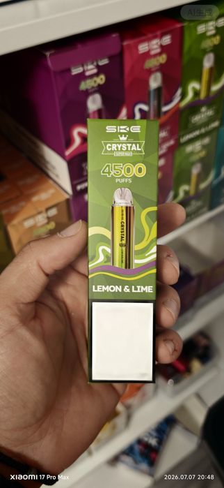Pachet 5 Bucati Vape 4500 Puffs Crystal Anglia