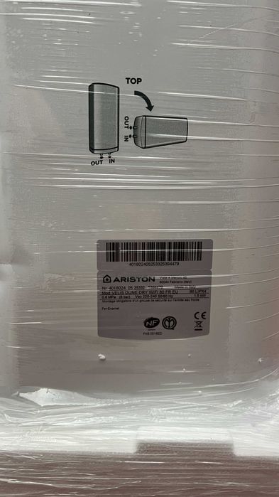 Boiler electric Ariston Velis Evo Dune Dry WiFi 80L