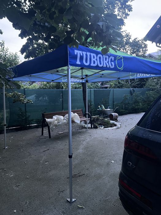 Pavilion gradina ,foarte rezistent cadru aluminiu !!!