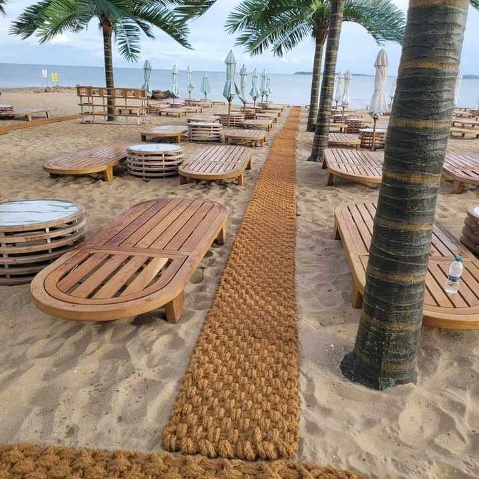 Covorașe de plajă din fibră de cocos / Covor