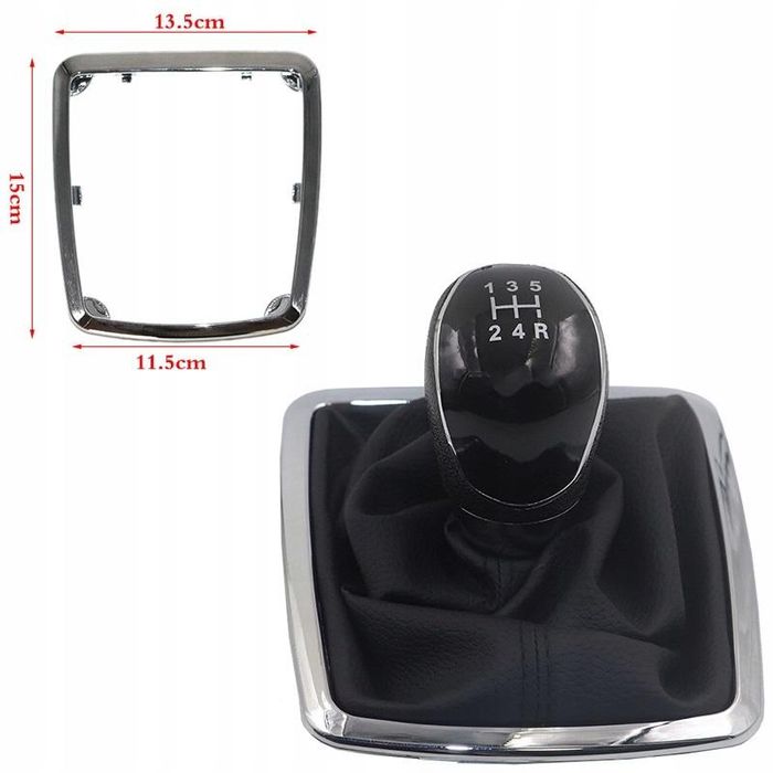 топка  + маншон 5 скорости за скоростен лост на ford focus 2 mk2 ...