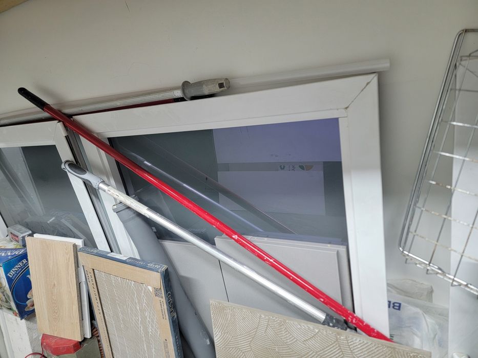 окна  алюминиевые б/у от застройщика