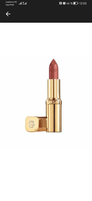 Ruj  hidratant buze femei L'Oréal matte lipstick nuanța 107 nou