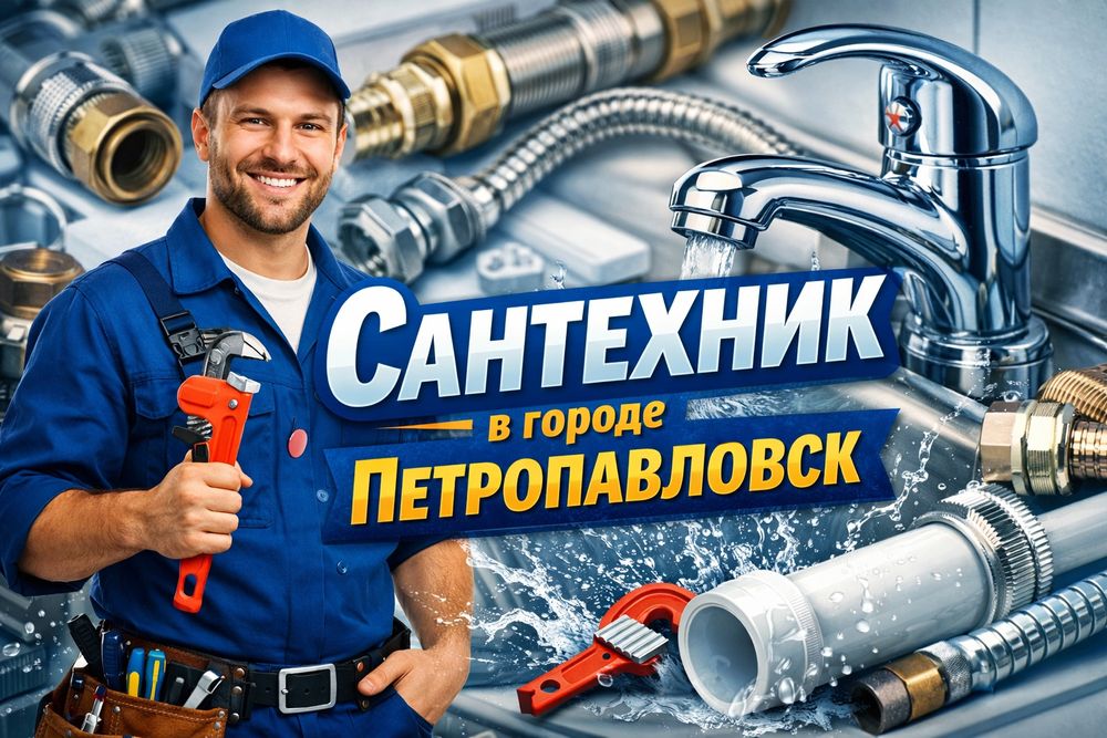 Сантехник в городе Петропавловск.Услуги сантехника