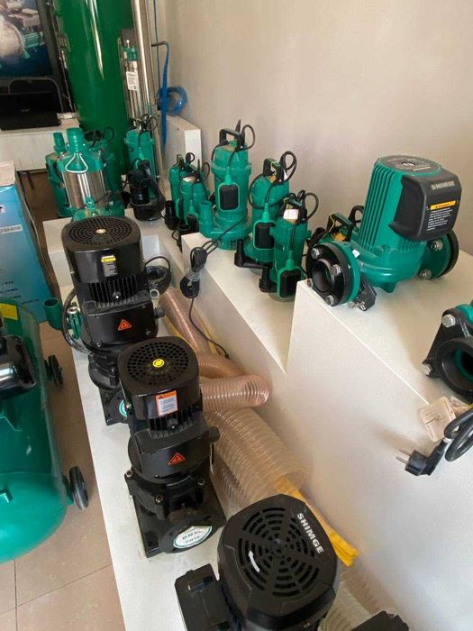 Центробежные Дренажные, Циркуляционные и Глубинные насосы Shimge