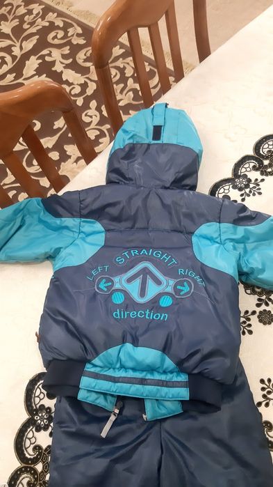 Детский комбинезон с курткой на весну