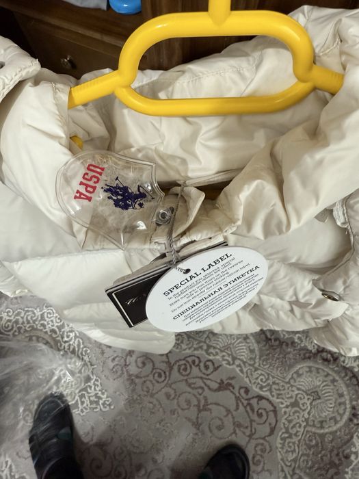 Geaca puf USPA barbti si geaca dos dublu