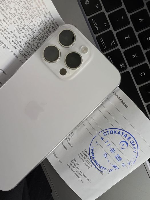 iPhone 16 Pro Max white/бял титаниум - 256 GB