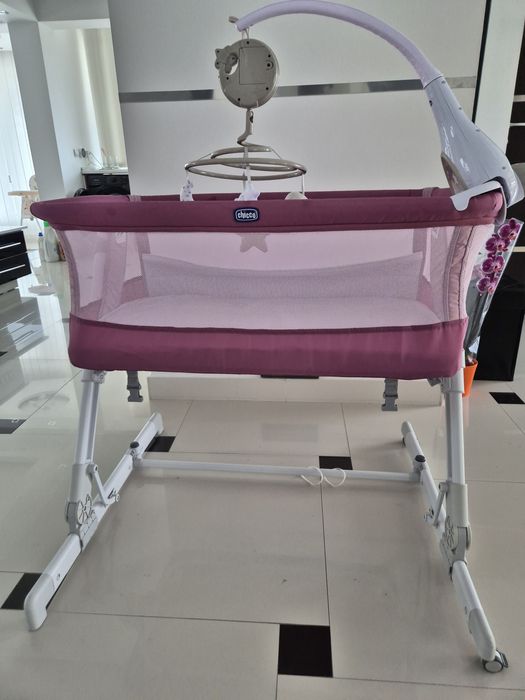 Pătuț co-sleeper+carusel Chicco