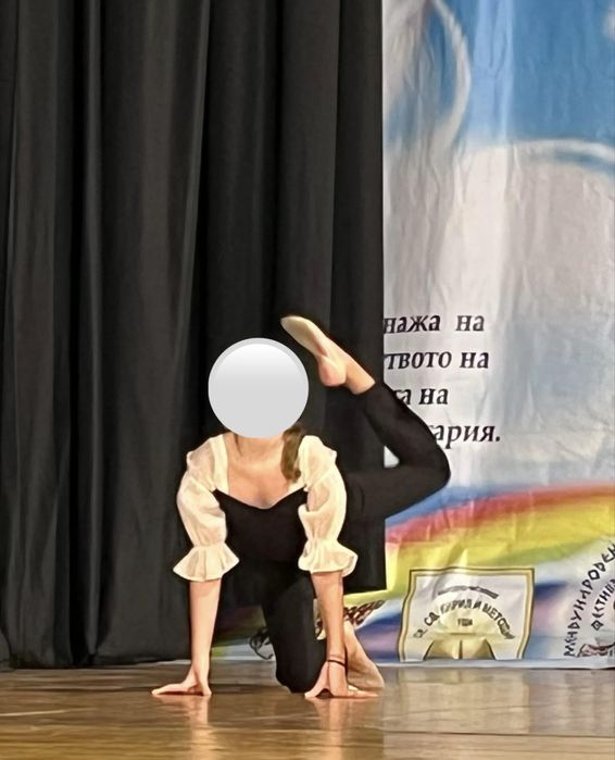 Черен гащеризон с тюлени ръкави, елегантен, за дете