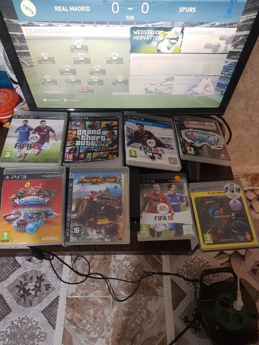 Ps3 8 игри +монитор