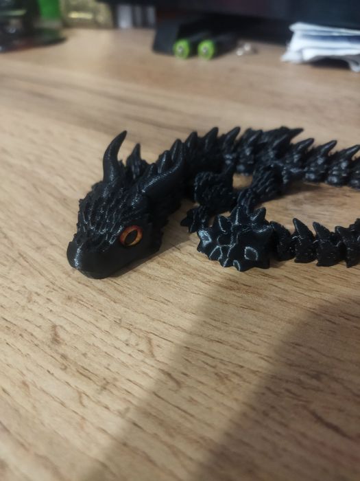 3D принтирано драконче играчка