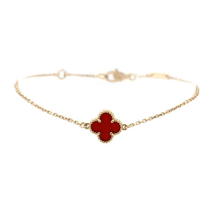 Van Cleef & Arpels VCA Sweet Alhambra bracelet- гривна с една детелина