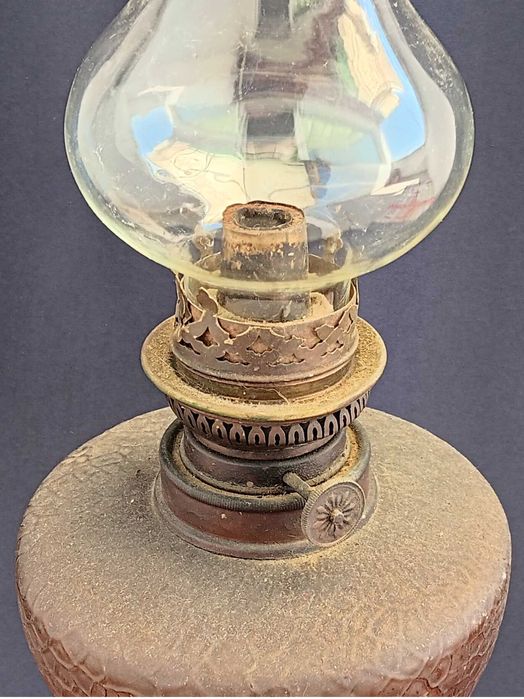 Стара Немска ГАЗЕНА ЛАМПА / Френска газена лампа